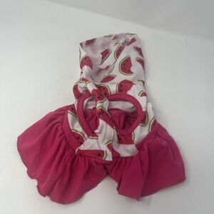 Build a Bear Promise Pet Clothes Watermelon Dress Outfit